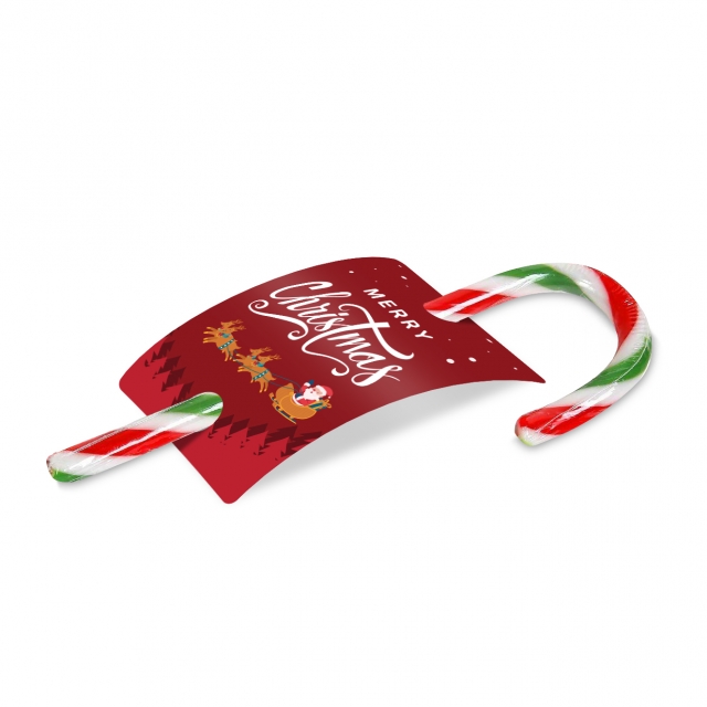 Christmas – Peppermint Candy Cane – Info Card